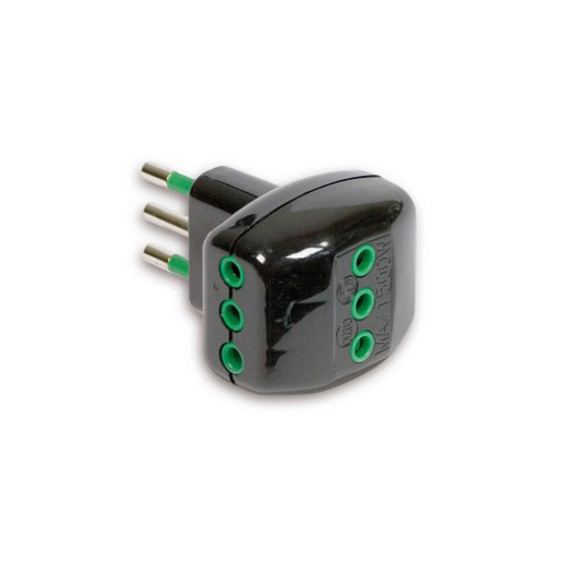 Image of FME 87201 adattatore per presa di corrente Tipo L (IT) Nero