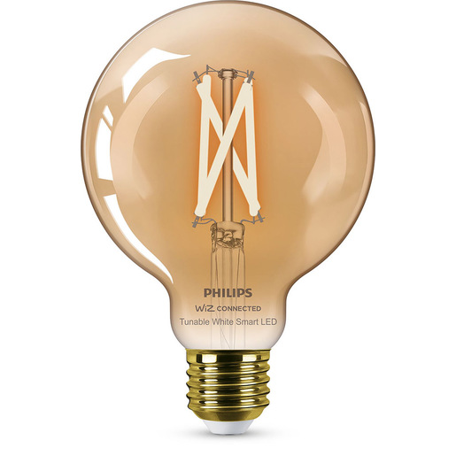 Image of Philips LED Lampadina Smart Filament Ambrata Dimmerabile Luce Bianca d