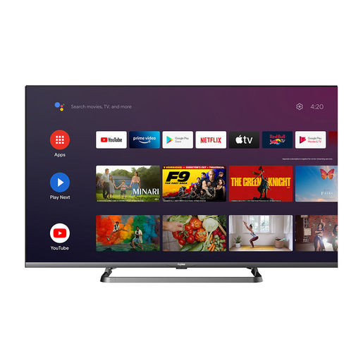 IOPLEE IOP43QA11 TV 109,2 cm (43'') 4K Ultra HD Smart TV Wi-Fi Grigio 250 cd/m²