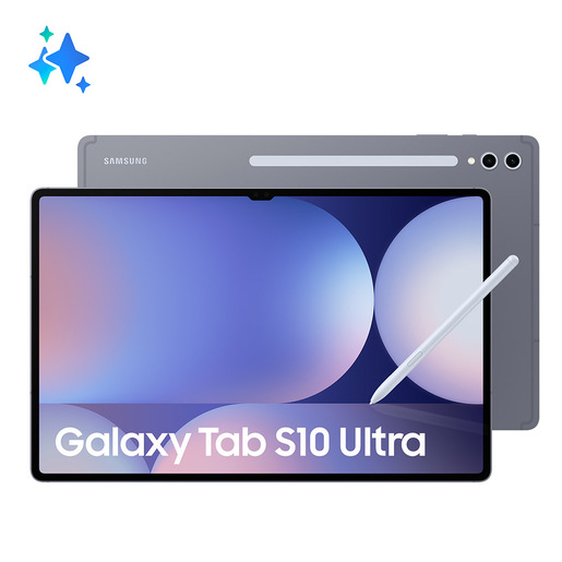 Samsung Galaxy Tab S10 Ultra, Tablet AI, Display 14.6'' Dynamic AMOLED 2X, Wi-Fi, RAM 12GB, 256GB, 11.200 mAh, Android 14, IP68, Gray, [Versione italia