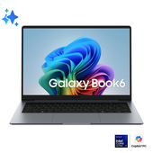 Samsung Galaxy Book6 (14'', Ultra 5 325, 16GB), Copilot+Pc, Processore Lntel® Core™ Ultra 5 325, 512GB, Batteria A Lunga Durata, Portatile, Design Sottil