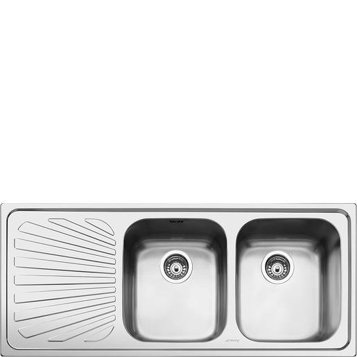 Image of Smeg SP116S lavello Lavello montato su piano Rettangolare Stainless steel