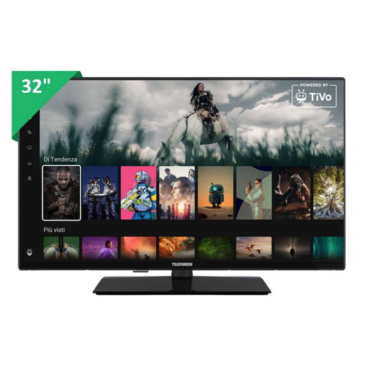 Image of Telefunken TE32750B45I2DT TV 81,3 cm (32'') WXGA Smart TV Nero 250 cd/m²