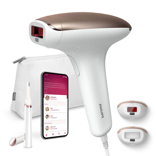 Image of Philips Lumea Advanced 7000 Series Epilatore a luce pulsata IPL con 2 accessori per corpo e viso e rifinitore a penna BRI921/00