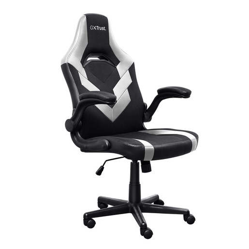 Image of Trust GXT 703W RIYE Sedia per gaming universale Nero, Bianco