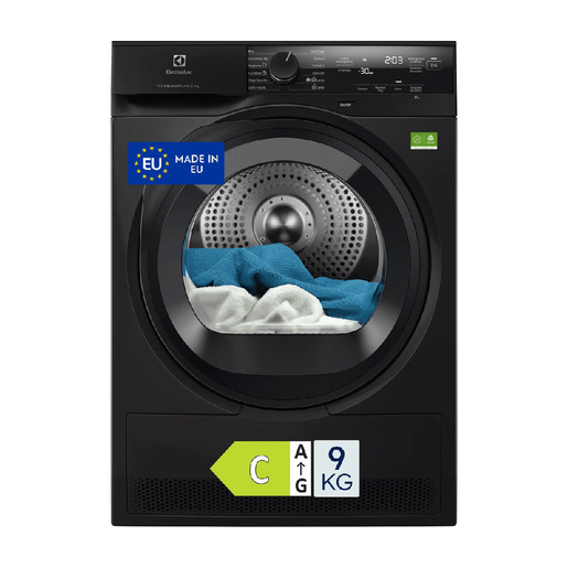 Electrolux EW7H49B asciugatrice Libera installazione Caricamento frontale 9 kg Nero