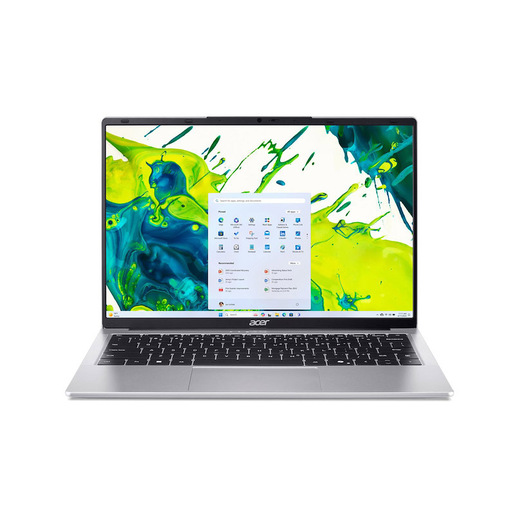 Acer ASPIRE LITE 14 Intel Core 3 N355 Computer portatile 35,6 cm (14'') WUXGA 8 GB LPDDR5-SDRAM 512 GB SSD Wi-Fi 6 (802.11ax) Windows 11 Home Argento