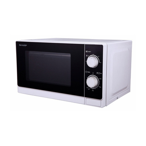 Image of Sharp Home Appliances R-600WW forno a microonde Nero, Bianco Microonde combinato Superficie piana 20 L 800 W