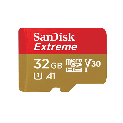 Image of SanDisk Extreme 32 GB MicroSDHC UHS-I Classe 10