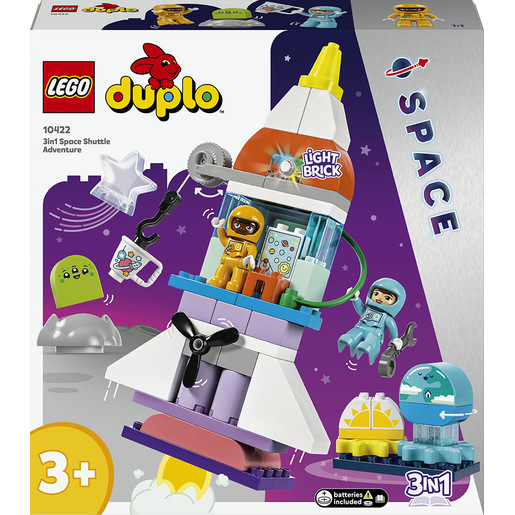 LEGO DUPLO Avventura dello Space Shuttle 3 in 1