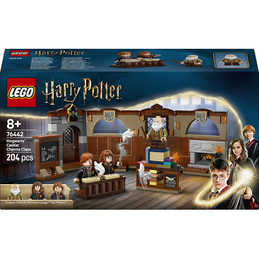 LEGO Harry Potter Castello di Hogwarts: Lezione di Incantesimi con 3 Minifigure e Funzione di levitazione, Giochi Bambini 8+