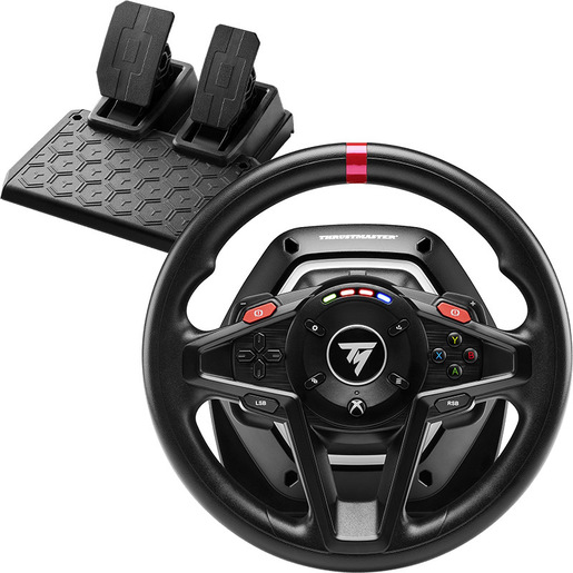 Image of Thrustmaster T128 Nero USB Sterzo + Pedali Analogico PC, Xbox, Xbox One