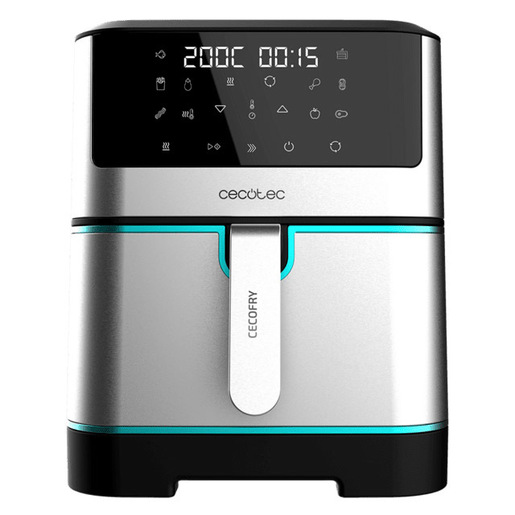 Image of Cecotec Cecofry Supreme 8000 Singolo 8 L Indipendente 1800 W Friggitrice a basso contenuto di grassi Nero, Acciaio inox