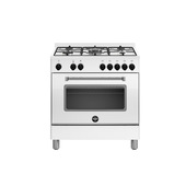Bertazzoni La Germania Americana AMN855EBV/24 Cucina Elettrico Gas Bianco-image