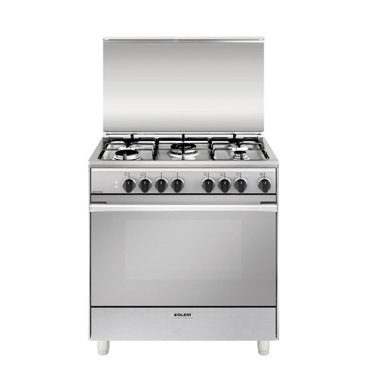 Image of Glem Gas U855MI6 cucina Elettrico Acciaio inox
