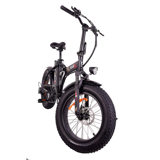 TEKLIO TF1BLACK bicicletta elettrica Nero Acciaio 20 50,8 cm (20'') 29,7 kg