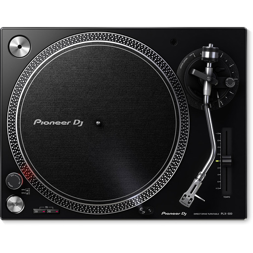 Image of Pioneer DJ PLX-500-K Direct Drive Turntable, nero