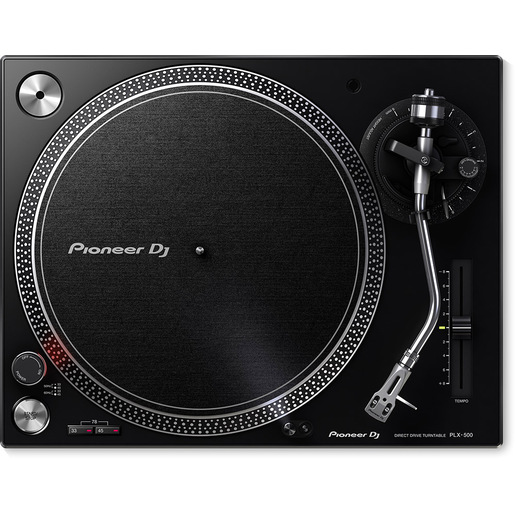 Image of        Pioneer DJ PLX-500-K Direct Drive Turntable, nero