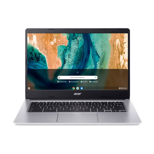 Image of Acer Chromebook CB314-2H-K0GE MediaTek MT8183 35,6 cm (14'') HD 4 GB DDR4-SDRAM 64 GB eMMC Wi-Fi 5 (802.11ac) ChromeOS Argento