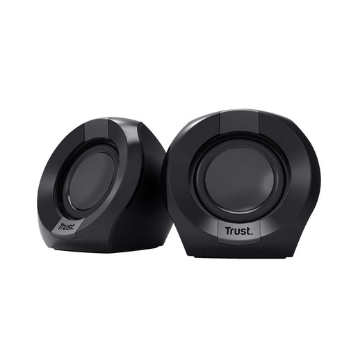 Image of Trust Polo set di altoparlanti 4 W Universale Nero 2.0 canali 1-via