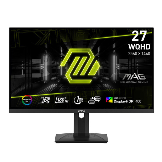 Image of MSI MAG 274QRF QD E2 Monitor PC 68,6 cm (27'') 2560 x 1440 Pixel Wide Quad HD LCD Nero