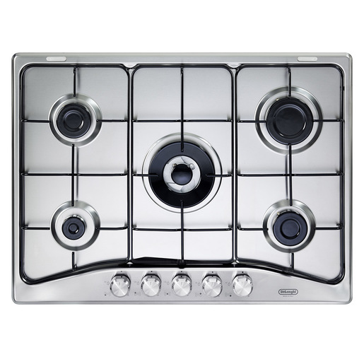 De’Longhi SLF 57 ASV piano cottura Acciaio inox Da incasso 70 cm Gas 5 Fornello(i)