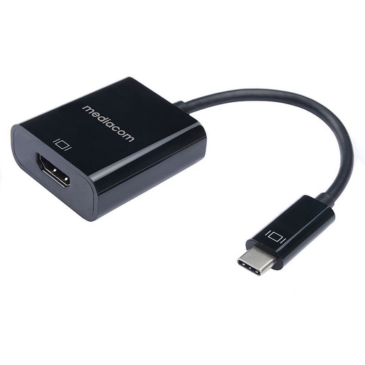 Image of Mediacom MD-C305 cavo e adattatore video USB tipo-C HDMI Nero