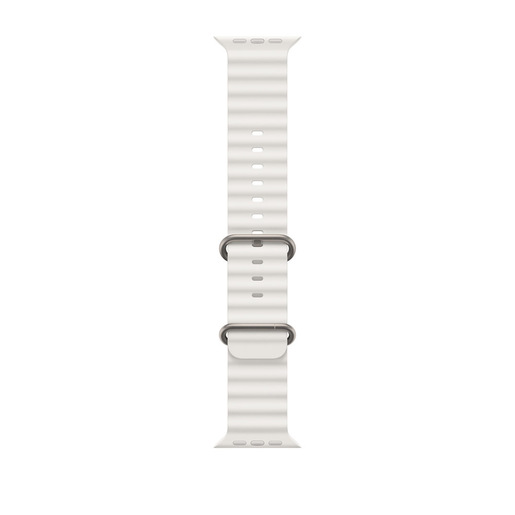 Apple MQE93ZM/A accessorio indossabile intelligente Band Bianco Fluoroelastomero
