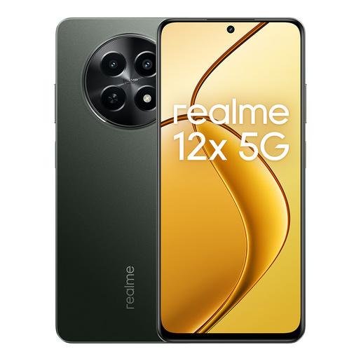 realme 12 12x 5G 16,9 cm (6.67'') Doppia SIM Android 14 USB tipo-C 6 GB 128 GB 5000 mAh Nero