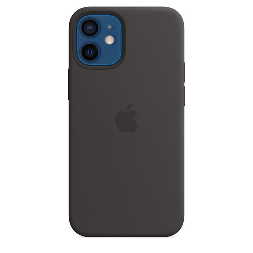 Apple Custodia MagSafe in silicone per iPhone 12 mini - Nero