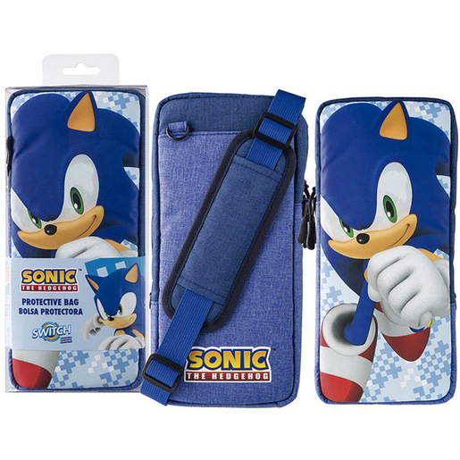 Image of Indeca Sonic the Hedgehog Custodia a sacchetto Nintendo Multicolore