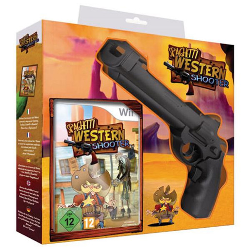 Image of Bigben Interactive Spaghetti Western Shooter, Wii videogioco ITA