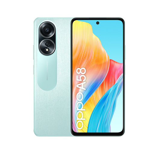 Image of OPPO A58 4G Smartphone, AI Doppia fotocamera 50+2MP, Selfie 8MP, Display 6.72'' 60HZ LCD FHD+, 5000mAh, RAM 6 (Esp 2GB/4GB/6GB)+ROM 128GB (esp1TB), IP54,