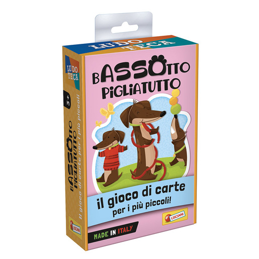 Image of Lisciani 100576 gioco da tavolo Bassotto Piglia Tutto Carta da gioco
