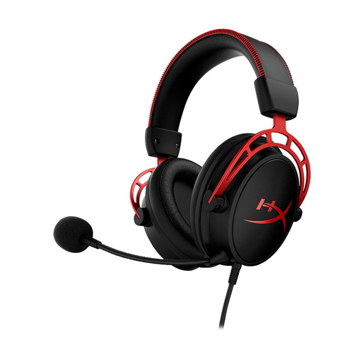 Image of HyperX Cloud Alpha – Cuffie da gaming (nero-rosso)