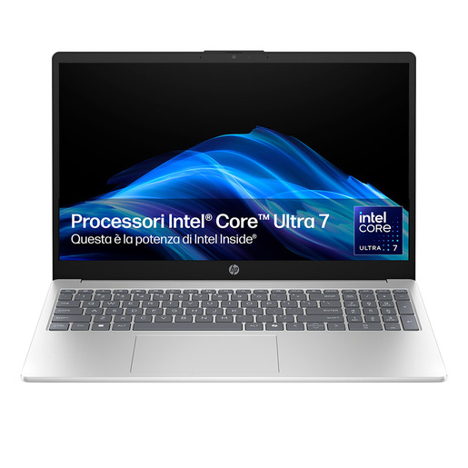 Image of HP 15-fd2017nl Intel Core Ultra 7 255U Computer portatile 39,6 cm (15.6'') Full HD 24 GB DDR5-SDRAM 1 TB SSD Wi-Fi 6 (802.11ax) Windows 11 Home AI PC Arg