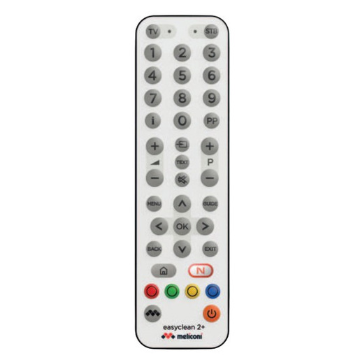 Image of Meliconi EasyClean 2+ - Telecomando impermeabile universale per Tv e Decoder