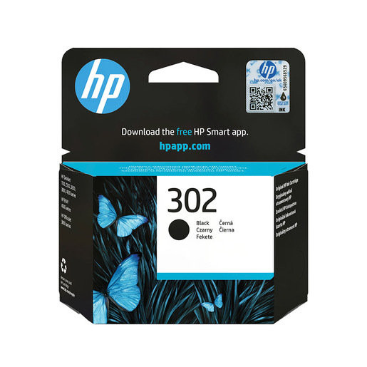 Image of HP Cartuccia originale inchiostro nero 302