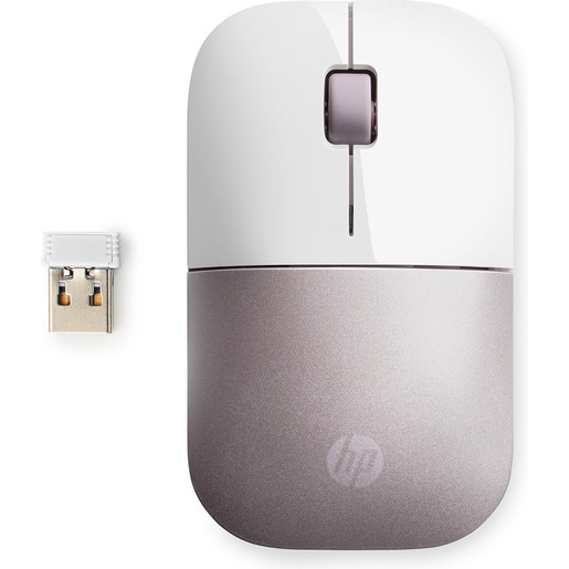 Image of HP Z3700 WIRELESS MOUSE White/Pink