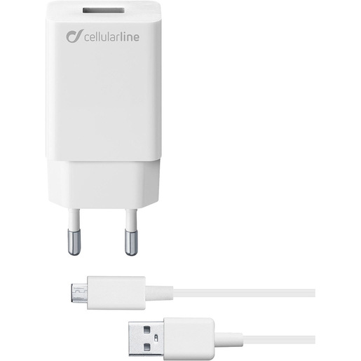 Cellularline Micro USB Samsung Caricabatterie veloce con cavo Micro US