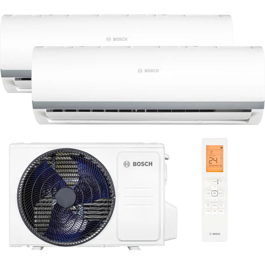 Bosch KIT41CL20009X2 condizionatore fisso Climatizzatore Dual split 9000 x 2 BTU Bianco