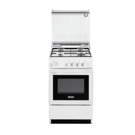 De’Longhi SESW 554 NED cucina Elettrico Gas Bianco