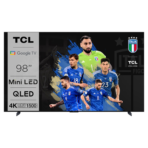 Image of TCL C80 Series TV Mini LED 4K 98'' 98C809 144Hz Onkyo Google TV