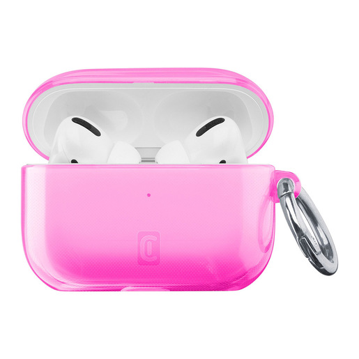 Image of Cellularline Fresh - AirPods Pro Custodia per AirPods in gomma colorata con gancio
