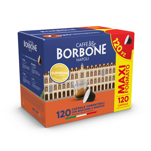 Image of Caffè Borbone Capsule per Nespresso Suprema Capsule caffè 120pz