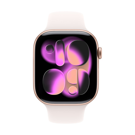 Image of Apple Cinturino Sport rosa fard (46 mm) - S/M