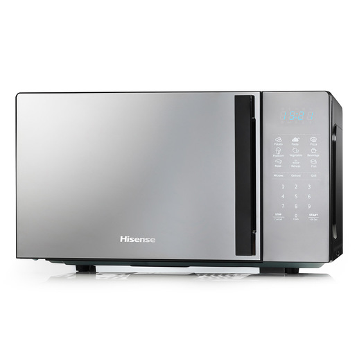 Hisense H20MOMBS4HG forno a microonde Argento Microonde con grill Superficie piana 20 L 700 W