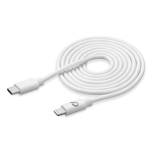 Image of Cellularline Power Cable 300cm - USB-C to Lightning Cavo USB-C to Lightning per ricarica e trasferimento dati