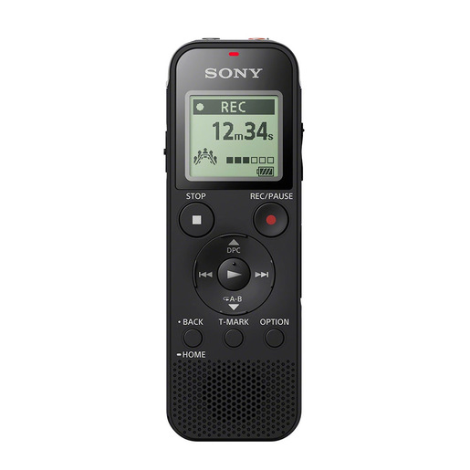 Image of Sony ICD-PX470 dittafono Memoria interna e scheda di memoria Nero