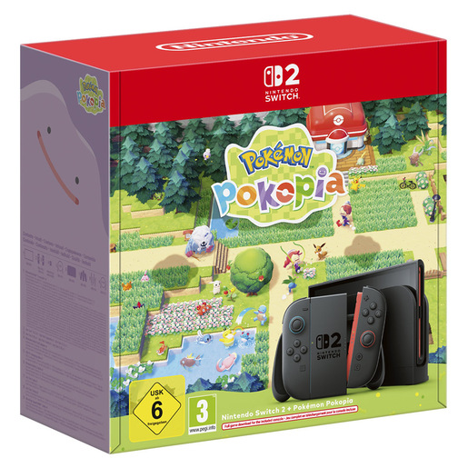 Nintendo Switch 2 & Pokemon Pokopia console da gioco portatile 20,1 cm (7.9'') 256 GB Touch screen Wi-Fi Nero